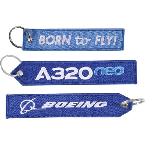 3 PCS Remove Before Flight Fashion Keychain Embroidery Keychains for Motorcycles Car Key Fobs Chain Born to Fly Keychain Jewelry