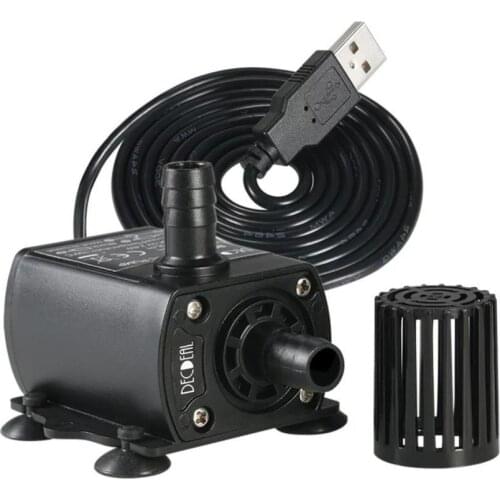 Hot Sale 50% DC 5V Ultra-Quiet Aquarium Pond Brushless Motor Cold Water Circulation Pump Garden Tools