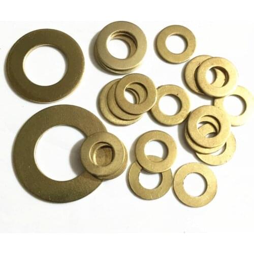 Brass Washers M2 M2.5 M3 M4 M5 M6 M8 M10 M12 M14 M16 Flat Washer