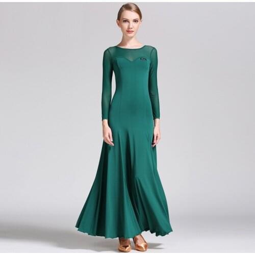 Ballroom Dress Woman Ballroom Waltz Dresses Ballroom Dance Clothes Waltz Dance Costumes Spanish Flamenco Dress Fox-trot B-6193