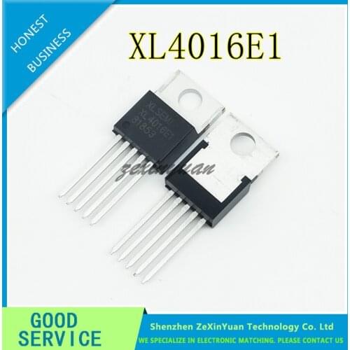 2PCS/LOT XL4016E1 XL4016E XL4016 4016 40V 80A TO220-5 STEP-DOWN IC DC-DC