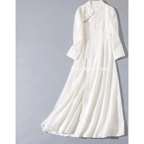 2021 woman cheongsam dress traditional chinese qipao elegant oriental evening dress vintage elegant flower cheongsam dress qipao