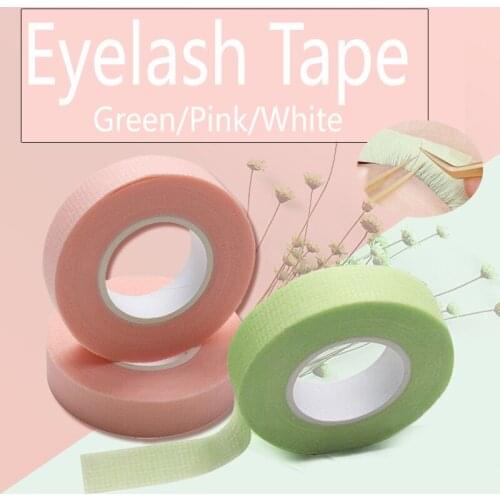 3pcs Eyelash Extension Tape Non-woven Breathable soft soomth Under Eyelash Pads Paper Lint Tape Sensitive Resistant Eyelash Tool