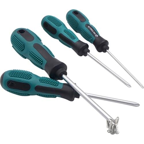 4Pcs Y-shaped Screwdrivers Set Portable Insulated Non-slip Rubber Triangular Screw Driver