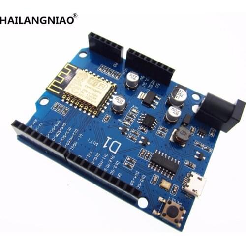 5pcs/lot Smart Electronics ESP-I2E WeMos D1 WiFi uno based ESP8266 shield Compatible