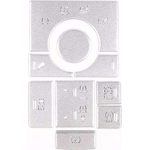 9PCS Interior Center Console Mode Button Trim Cover Sticker for Land Rover Range Rover Sport 2017