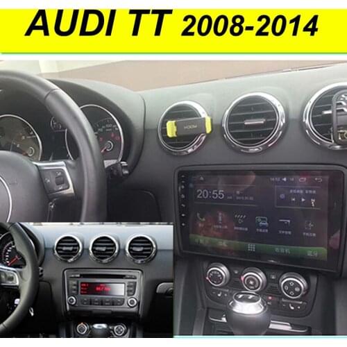 64GB Android 10.0 2Din Car Multimedia GPS For Audi TT 2008-2014 Autoradio BT Navigation Stereo Head Unit Tape Recorder Radio