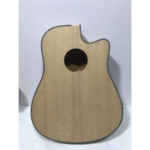 Ballad D D-shaped guitar barrel Electric Acoustic Folk Guitar Body Made of Made Solid Spruce40 Inch DIY ST Bass Accessories