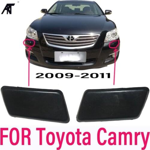 Right sider & Left side Headlight washer nozzle Cover Washer Case OEM: 85381-06030 / 85382-06050 For Toyota 2009-2011 Camry
