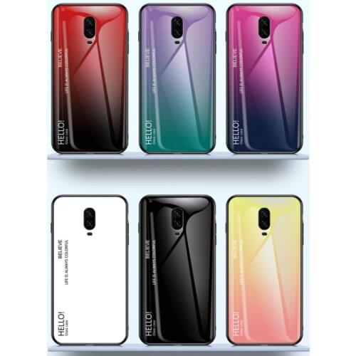 NEW Gradient Tempered Glass Case For Meizu 16S 16XS 16th Plus M6T M5S M5 X8 M9 M8 M6 Note 9 8 6 5 Case Shockproof TPU Back Cover