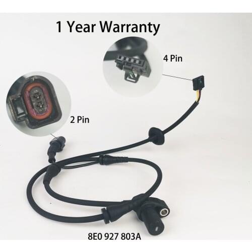 ABS sensor Wheel speed sensor 8E0927803A 8E0 927 803A For Audi A4
