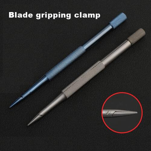 Fine Blade Holder Microscope Stainless Steel Titanium Ophthalmic Instrument 12cm Straight Elbow