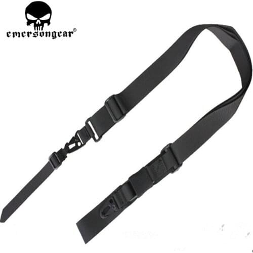 EMERSINTactical Point Adjustable Bungee Rifle Gun Sling Strap System Tactical 3 Point Gun Sling for Airsoft Hunting free Ship