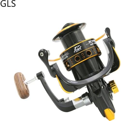 1000-7000 Series High Speed Rock Fishing Wheel All Metal Spool No Gap Spinning Reel Line Spool Anti-corrosion Fishing Reel