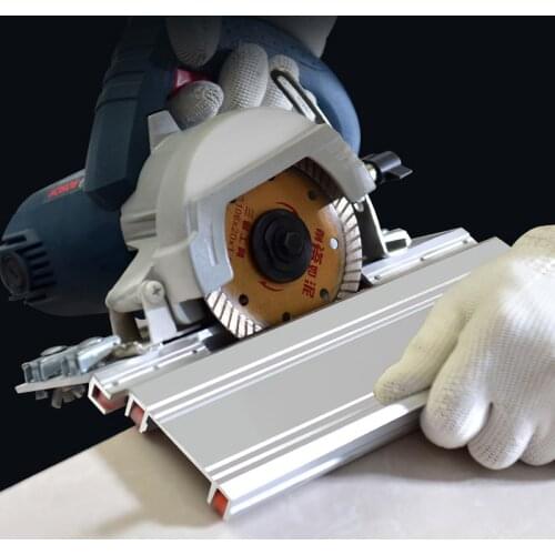 Tiling 45 Degree Angle Cutting Frame Tiles Exposed Outside Corner Home DIY Aluminium Construction Tools Part