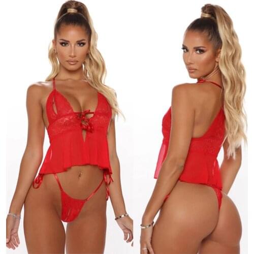 Sexy Plus Size Erotic Lingerie Babydoll Sexy Porn Dress Cosplay Uniform Porno Costumes Sex Dolll For Women Role Play Underwear