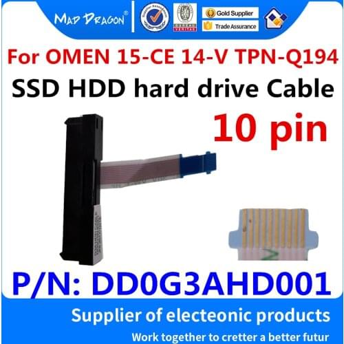 New original HDD Hard Drive Connector Cable For HP OMEN 15-DC 15-CE TPN-Q194 TPN-Q211 14-V 929561-001 DD0G3AHD001 DD0G3AHD100