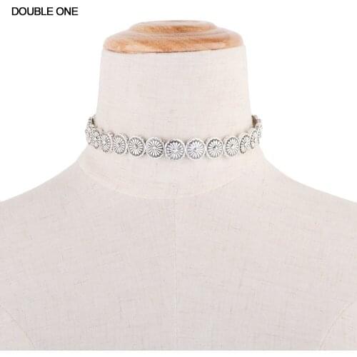 2017 Women Statement Chocker Collar Fashion Jewelry Collier Femme Colar Choker Necklace Vintage Maxi Chokers