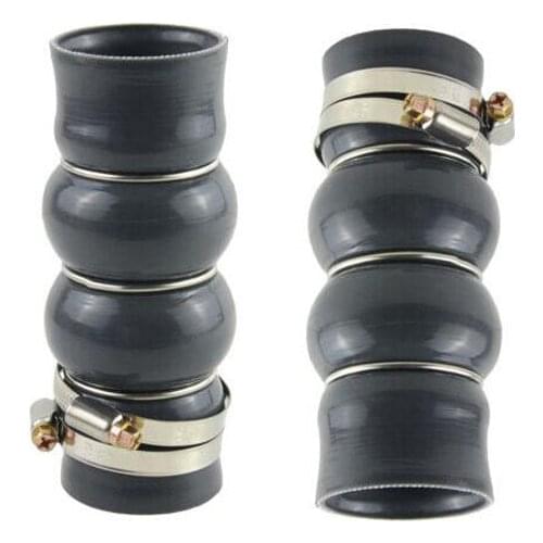 2pieces For Citroen Berlingo Picasso Peugeot FIAT SCUDO MULTIJET 1.6 HDI Turbo Intercooler Short Hose Pipe