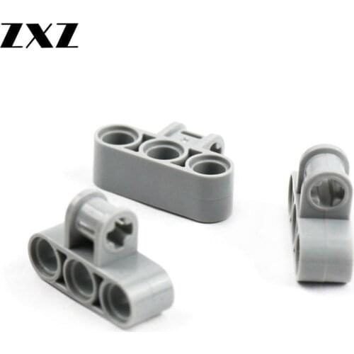 20/40pcs Technical Building Block PART 63869 Technik Axle and Pin Connector Perpendicular Triple MOC Kits Accessories Connectors