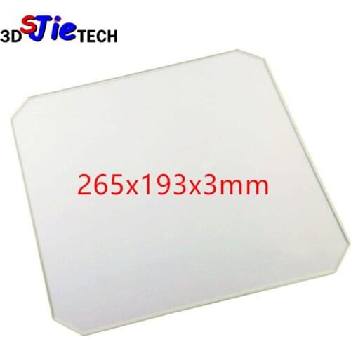 SWMAKER 265x193x3mm Borosilicate Glass plate for Magnum Creative 2 UNI 3D Printers