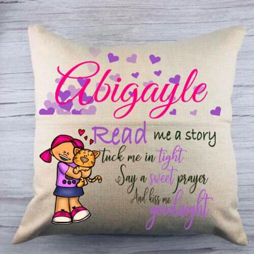 50pcs/lot Sublimation Blank Pillow Cover DIY 40*40cm Solid Color Cushion Case With Pocket Personalized Car Sofa Pillow Case