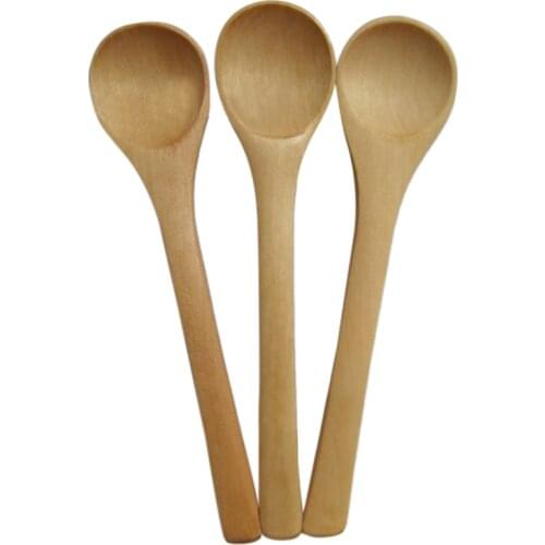 6PCS Set Hot Bamboo Utensil Kitchen Wooden Cooking Tools Spoon Spatula Mixing