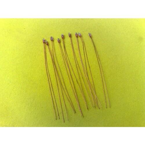 Free Shipping brand new 500pcs/lot 3950 10K 1% Single-ended glass Thermal Resistor quality 3950 Resistor