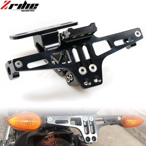 Motorcycle License Plate Bracket Licence Plate Holder Frame Number Plate For Honda Cbr 600 F2 F3 F4 F4i 900 Cbr900rr 1993-2017