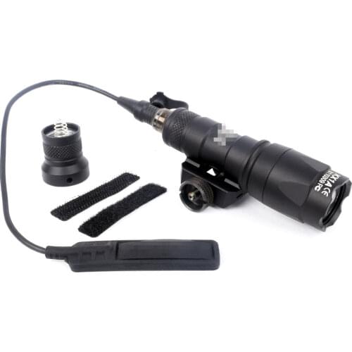 WIPSON M300C Tactical Weapon Light Constant / Momentary Scout Light Waterproof Rifle Hunting Flashlight Fit 20mm Picatinny Rail