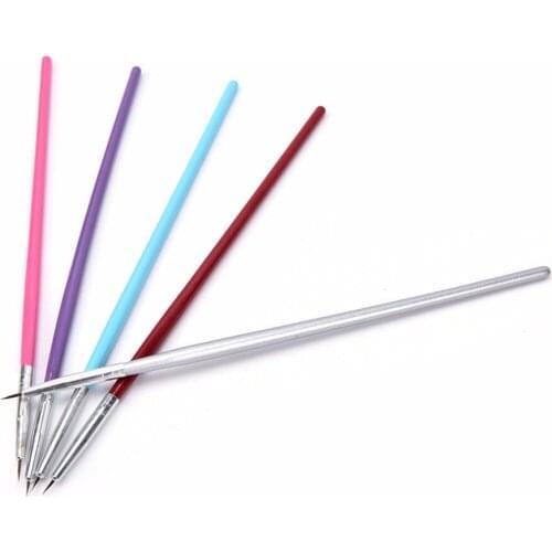 12 Pcs Nail Brush for Manicure Brushes Pinsel Painting Dotting Acrylic UV Gel Polish Liners Tool for Nails Design Art