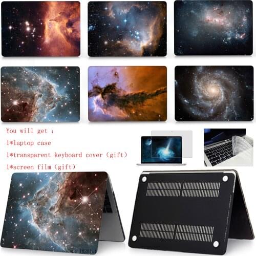 Painted Laptop Case For MacBook Air A2337 Pro Retina 11 12 13 15 for Mac Pro 13.3 15.4 16 inch with Touch Bar ID Keyboard Cover