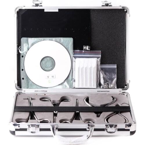 Professional Tattoo Piercing Set 5 Pieces Sterilized Stainless Steel Piercing Tools Medical Piercing set