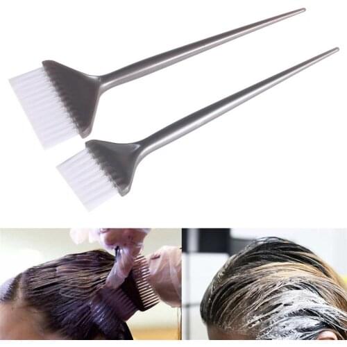 4pcs Hair Dyeing Brushes Soft Dye Brush Home DIY Hair Coloring Comb for Hairdressing Home Salon Hair Dyeing Brushes Combs