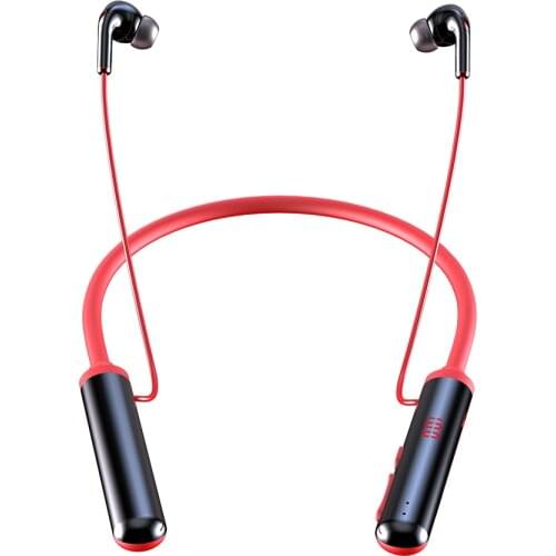 Sport Earbuds Real Time LED Power Display Magnetic Bluetooth-Compatible 5.0 Earphone Music Headset Neckband With Mic For iPhone