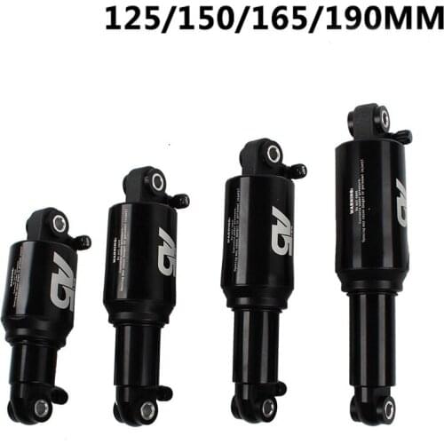 Bike Rear Shocks Ultra-light Solo/Dual Air Suspension Mountain Bike Rear Shocks Back MTB Electric Bicycle Air Absorber