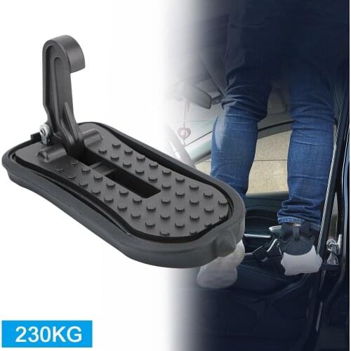 Auxiliary Foot Pegs Doorstep Safety Hammer Auto Rooftop Luggage Ladder Hooked Universal Foldable Car Door Step Pedal