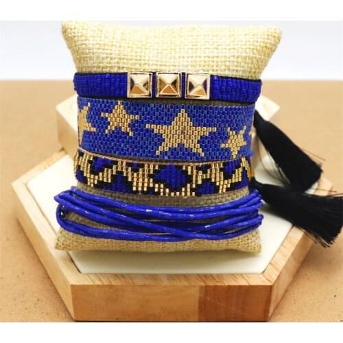ZHONGVI Blue Bracelets
