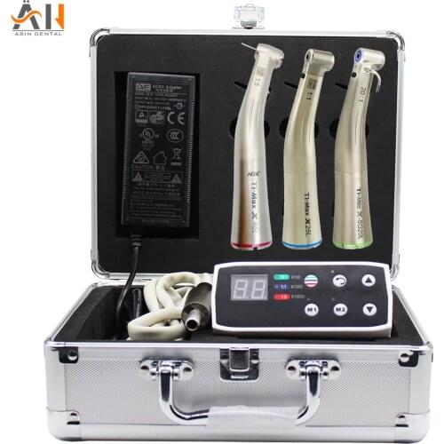 1 set NSK Style Dental Brushless LED Electric Micro Motor 1:5 1:1 20:1 Increasing Handpiece NEW