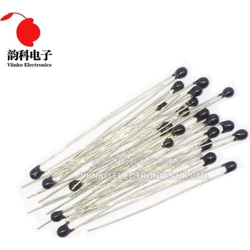 100pcs NTC-MF52AT MF52AT MF52 3950 1% 10K ohm NTC Thermistor Temperature Sensor Thermal Resistor
