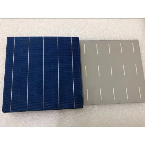 Promotion!!! 50pcs 18.8% 4.6W 156mm 5BB polycrystalline Solar cell for DIY solar panel