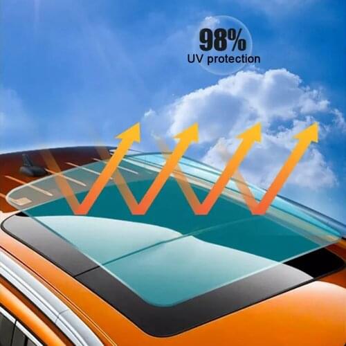 Car Sunroof Window Foils Solar Protection Sticker Auto Window Tints Film