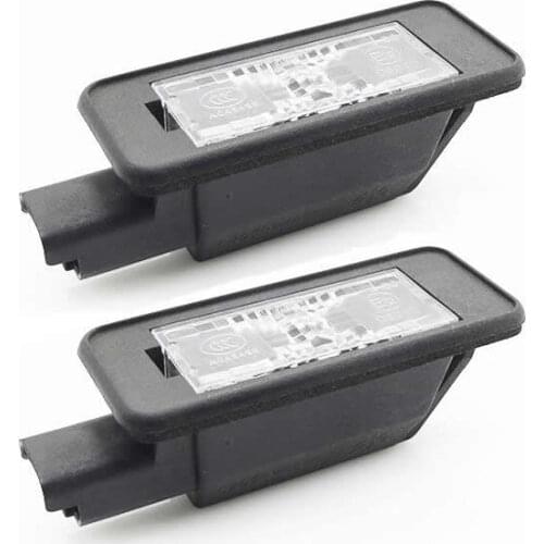 2pcs CAR Rear License Plate Frames for Peugeot 106 1007 207 307 308 3008 406 407 508 806 Citroen C2 C3 C4 C5 C6 DS3