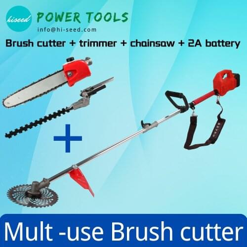 Side-mounted orchard ripper, plowing, pruning, lawn mower weeding and hoeing machine