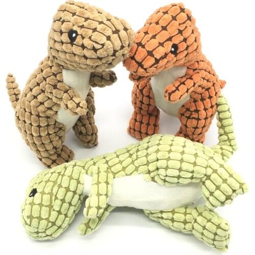 Fast delivery 2021 New Pet Dog Toy Linen Plush Animal Toy Dog Chew Squeaky Noise Cleaning Teeth Toy Chew Training Supplies