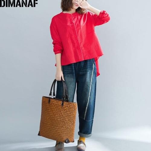 Льняные блузки DIMANAF China At AliExpress