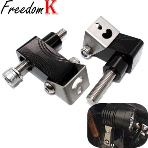 For BMW S1000RR S1000XR S1000R HP4 RnineT R1200GS ADV R1200R Motorcycle Lower Fork Spotlight Holder Lights lamp Mounting bracket