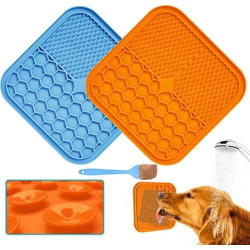 Hot sell Dog Puppy Pet Feeding Mat Pad Cute Cloud Shape Silicone Dish Bowl Food Feed Placement Pet food bowl Accessories