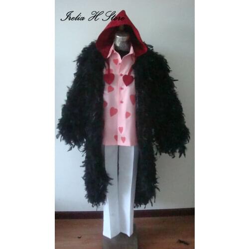 ONEPIECE Cosplay Donquixote Rosinante Corazon OP cosplay costume custom made/size