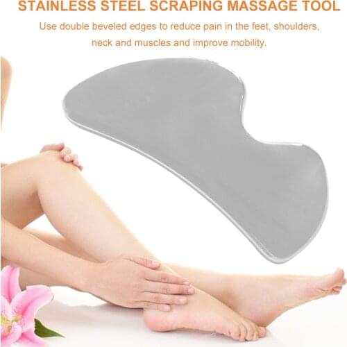 304 Stainless Steel Gua Sha Guasha Massager Tool Scraper Physical Therapy Loose Muscle Meridian Massage Machine SPA Board Tool